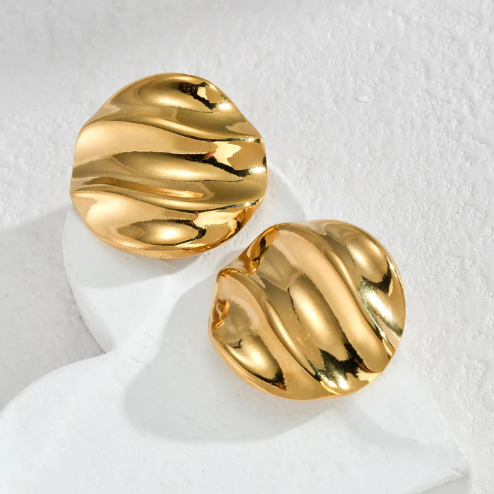 Pendientes geométricos vintage, estilo sencillo y moderno