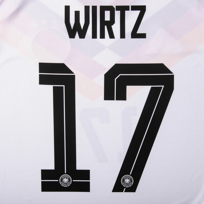 adidas Camiseta Alemania Auténtico Wirtz 17 M/L Local 2026-2027 (Dorsal Oficial)