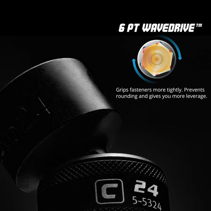 Dado de impacto universal Capri Tools de 19 mm, con accionamiento de 1/2 pulgada, 6 puntas, sistema métrico - Quierox - Tienda Online