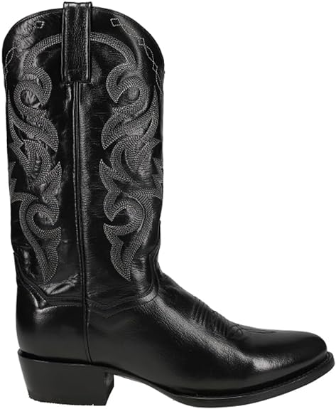 Dan Post Hombres Milwaukee Redondo Toe Casual Botas Mid Calf - Negro - Quierox - Tienda Online