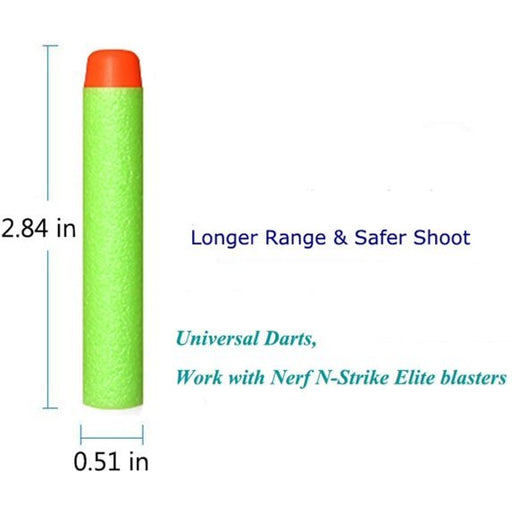Dardos de repuesto AMOSTING, 100pcs, para Nerf N-Strike Elite Zombie Strike Rebelle - Quierox - Tienda Online