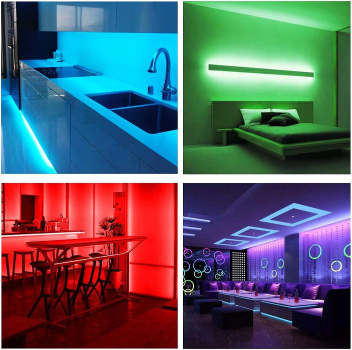 DAYBETTER Tira de luces LED inteligentes de 100 pies con control remoto de aplicación - Quierox - Tienda Online
