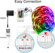 DAYBETTER Tira de luces LED inteligentes de 100 pies con control remoto de aplicación - Quierox - Tienda Online