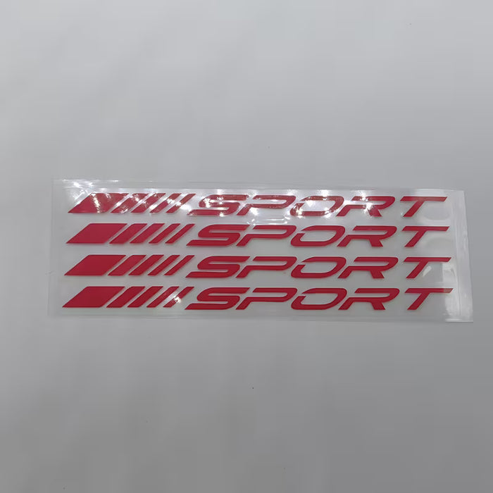 4pcs/set Calcomanías para Coche, Decoraciones de Ruedas
