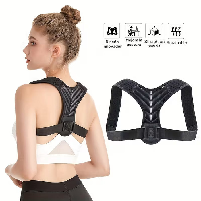 1 Corrector de postura unisex fácil de Transportar - Ofrece Buena Práctica y Comodidad