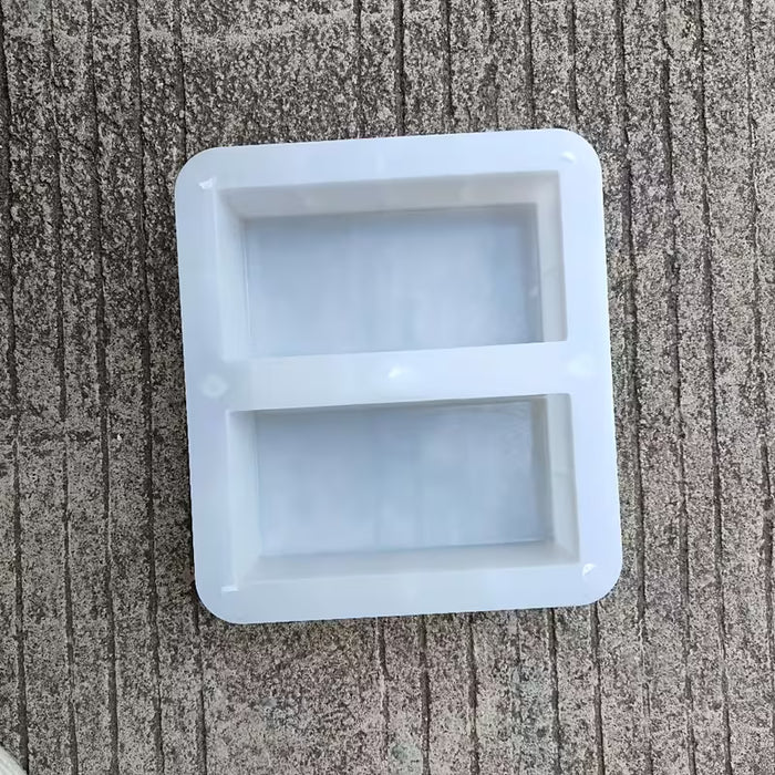 Molde para pavimentación DIY con patrón de rombos