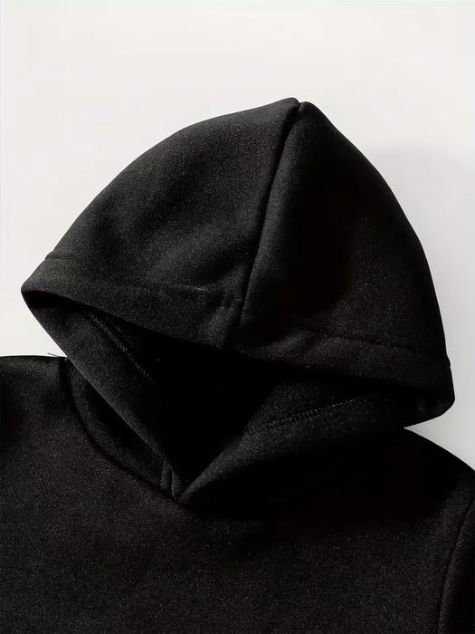 Conjunto de Dos Piezas para Niño: Sudadera con Capucha de Manga Larga