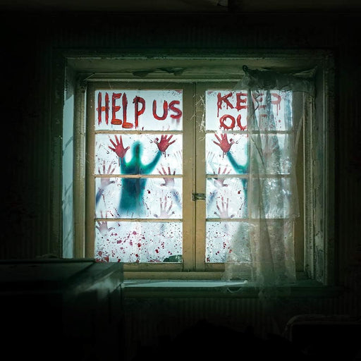 Decoración de Halloween para ventana, pósteres se adhieren - Quierox - Tienda Online