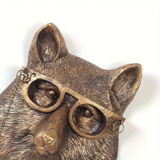 Decoración de Pared con Cabezas de Animales, Soporte de Cabeza Fox Sintético, Decoración de Pared con Esculturas de Animales - Quierox - Tienda Online