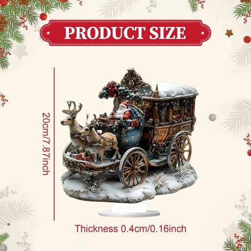 Decoración Navideña 2d De Papá Noel en acrílico - Quierox - Tienda Online