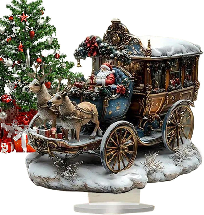 Decoración Navideña 2d De Papá Noel en acrílico - Quierox - Tienda Online
