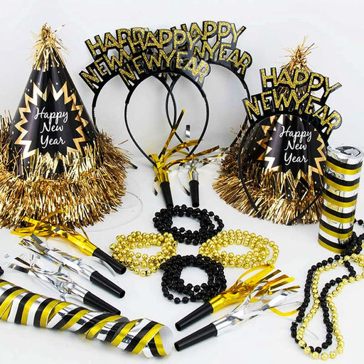 Decoraciones de Fiesta de Feliz Año Nuevo, 26 piezas de Suministros para Fiesta de Nochevieja - Quierox - Tienda Online