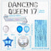 Decoraciones de fiesta de Mamma Mia Reina bailarina azul, decoración de cumpleaños 17 - Quierox - Tienda Online