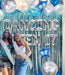 Decoraciones de fiesta de Mamma Mia Reina bailarina azul, decoración de cumpleaños 17 - Quierox - Tienda Online