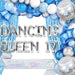 Decoraciones de fiesta de Mamma Mia Reina bailarina azul, decoración de cumpleaños 17 - Quierox - Tienda Online
