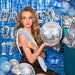 Decoraciones de fiesta de Mamma Mia Reina bailarina azul, decoración de cumpleaños 17 - Quierox - Tienda Online