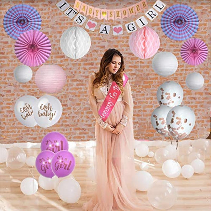 Decoraciones para baby shower para niñas - Quierox - Tienda Online