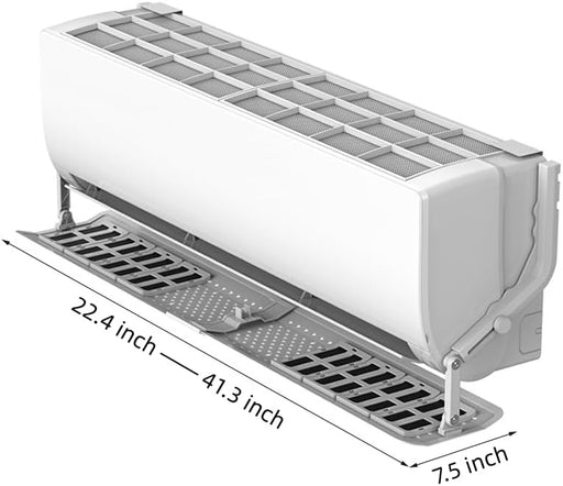 Deflector de flujo de aire ajustable para aire acondicionado, deflector de ventilación para minisplit - Quierox - Tienda Online