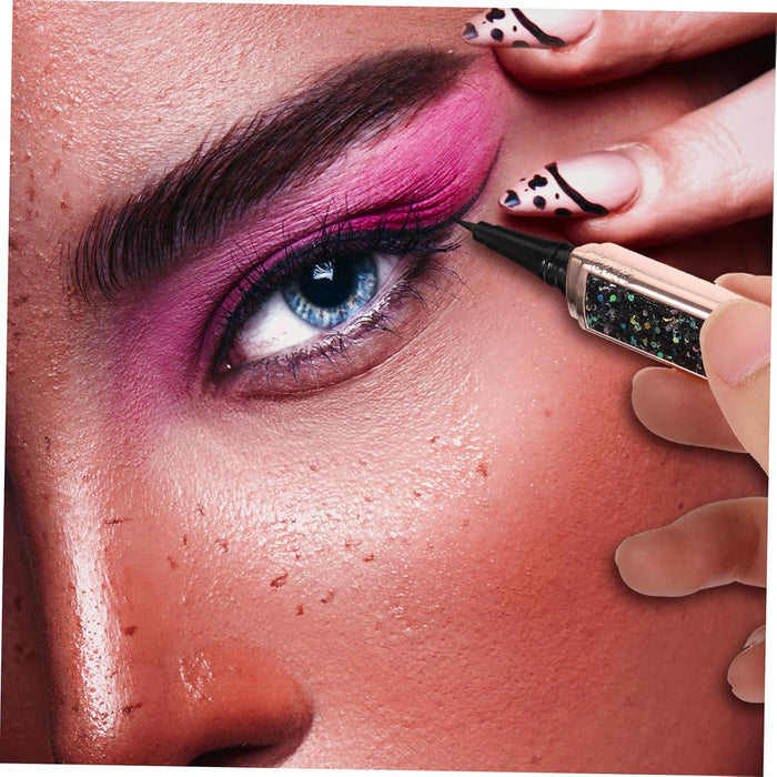 Delineador De Ojos Líquido Autoadhesivo Purpurina Diamond Bling - Quierox - Tienda Online