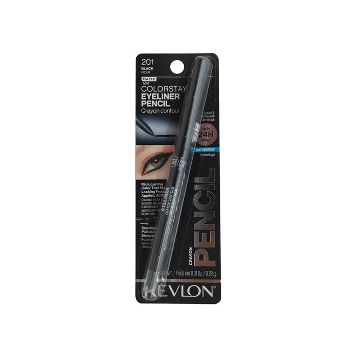 Delineador Lápiz Color Stay Negro No.201 Revlon - Quierox - Tienda Online