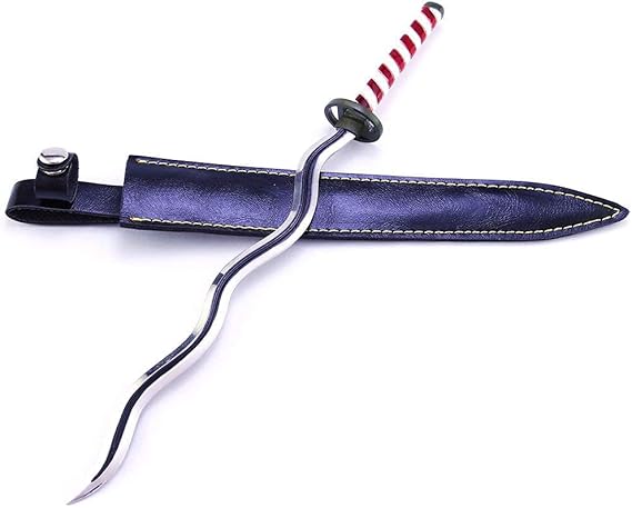 Demon Slayer Katana Modelo de arma de metal Iguro Obanai Sword coleccionable - Quierox - Tienda Online