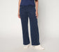 Denim & Co. Pantalón de pierna ancha a rayas transpirables de punto de corte regular - Quierox - Tienda Online