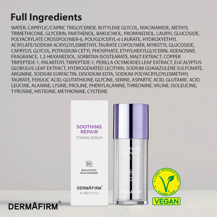 Dermafirm Suero tonificante reparador calmante R4, 30ml - Quierox - Tienda Online