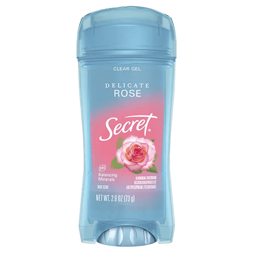 Desodorante antitranspirante en gel Secret Fresh Clear para mujer, delicado aroma a rosas - Quierox - Tienda Online