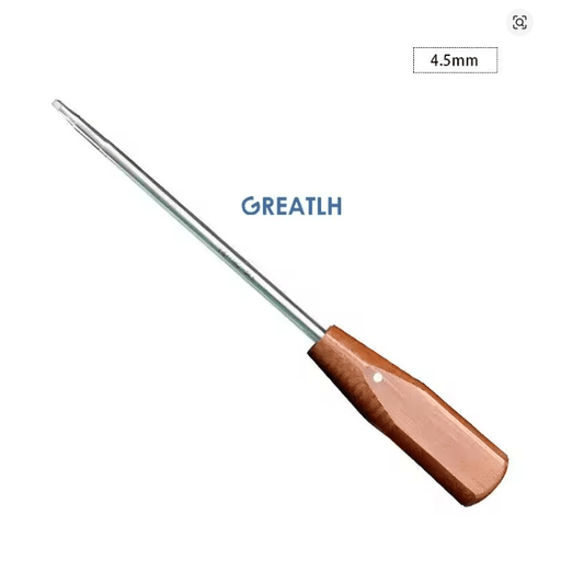 Destornillador de acero inoxidable cabeza hexagonal 4,5 mm - Quierox - Tienda Online