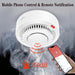 Detector de humo inteligente con alarma contra incendios: detector de humo WiFi con notificaciones de la aplicación - Quierox - Tienda Online
