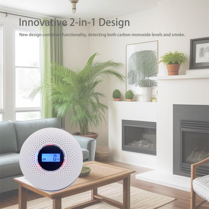 Detector de humo y detector de monóxido de carbono Alarma de humo - Quierox - Tienda Online