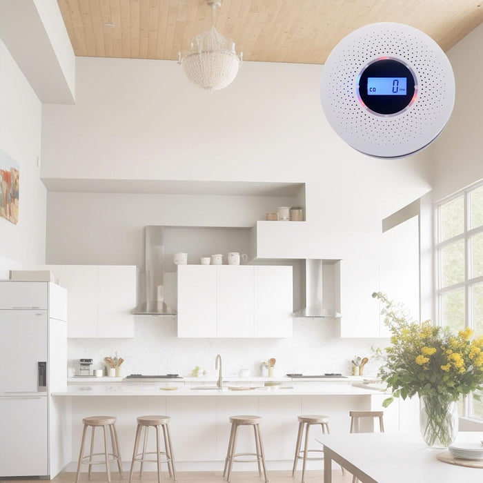 Detector de humo y detector de monóxido de carbono Alarma de humo - Quierox - Tienda Online