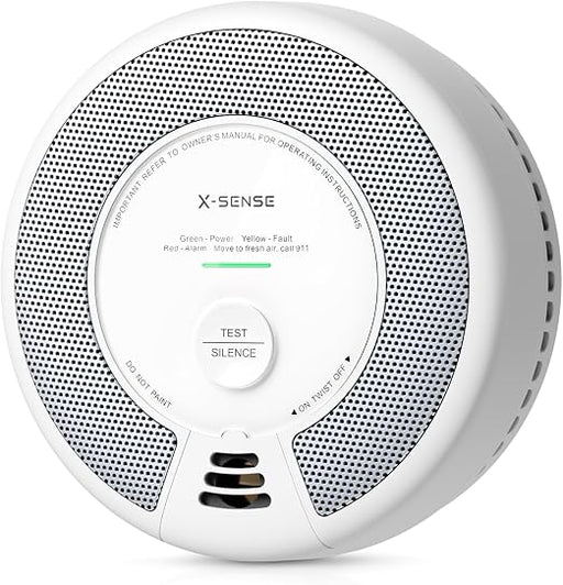 Detector de humo y monóxido de carbono X-Sense, SC06, paquete de 1 | Batería sellada de 10 años (no requiere cableado) - Quierox - Tienda Online