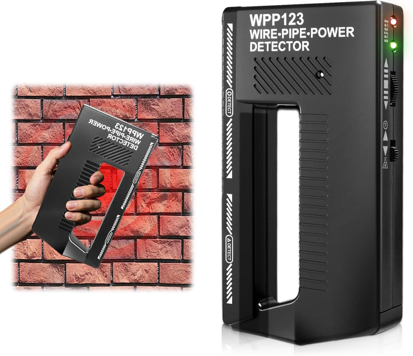Detector de metales Wpp123, detector de potencia para tuberías de alambre, escáner de pared 3 en 1 - Quierox - Tienda Online