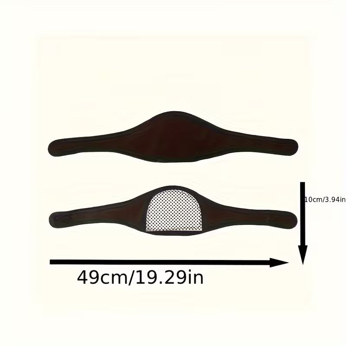 Anillo de cuello ajustable de poliamida, collar magnético para el cuello, alineación cervical