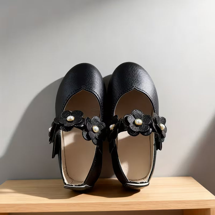 Zapatos Planos casuales para niñas, ajustables y sencillos