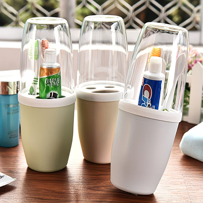 Soporte Organizador Portátil para Cepillo de Dientes