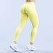 Dfyne Impact Mallas de yoga sin costuras para mujer con banda acanalada baja, ideales para fitness - Quierox - Tienda Online