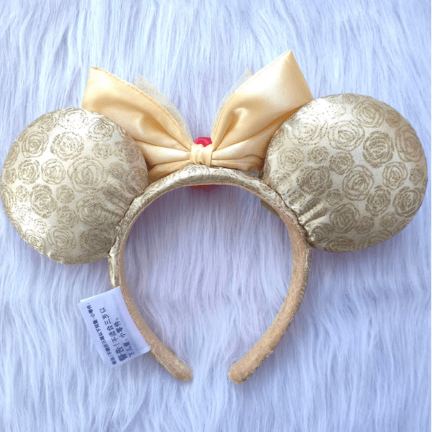 Diadema con lazo y orejas de Mickey de La Bella y la Bestia - Quierox - Tienda Online