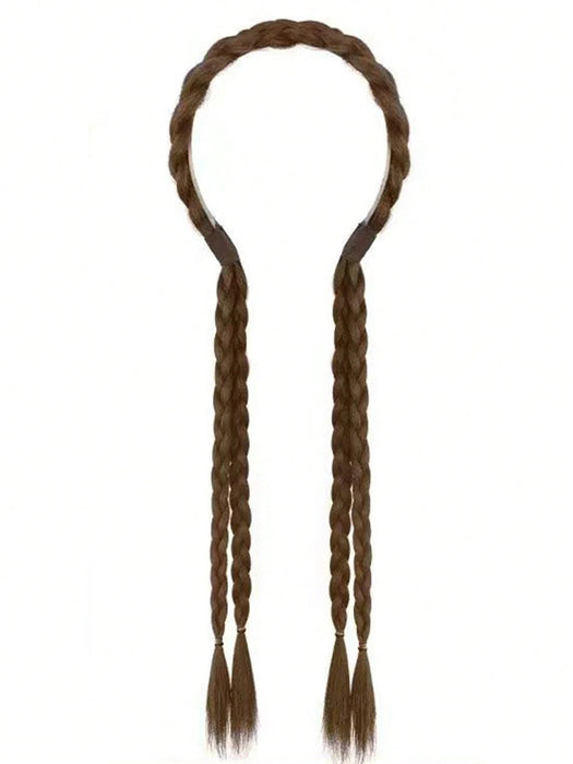 Diadema trenzada para peluca, accesorio para el cabello, informal de corona alta - Quierox - Tienda Online