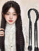 Diadema trenzada para peluca, accesorio para el cabello, informal de corona alta - Quierox - Tienda Online