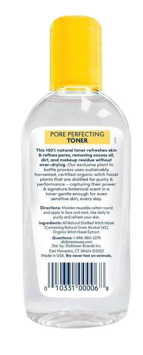 Dickinsons, Tónico perfeccionador de poros de hamamelis Originial, 3.3 onzas - Quierox - Tienda Online