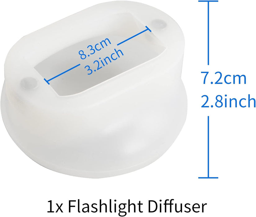 Difusor de flash esférico magnético de silicona Selens MN - DF, accesorio de iluminación - Quierox - Tienda Online