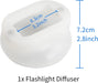 Difusor de flash esférico magnético de silicona Selens MN - DF, accesorio de iluminación - Quierox - Tienda Online