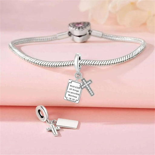 Dije de cruz bíblica Símbolo religioso - Quierox - Tienda Online