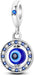 Dije de mal de ojo redondo para pulseras y collares - Quierox - Tienda Online