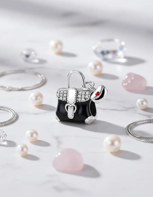 Dije o Charm de Cartera Con Sobre de Corazon Para Pulsera Brazalete - Quierox - Tienda Online