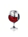 Dije o Charm de copa de vino plateada para pulseras - Quierox - Tienda Online
