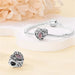 Dije o Charm Plateado de Corazón Hueco para pulseras - Quierox - Tienda Online