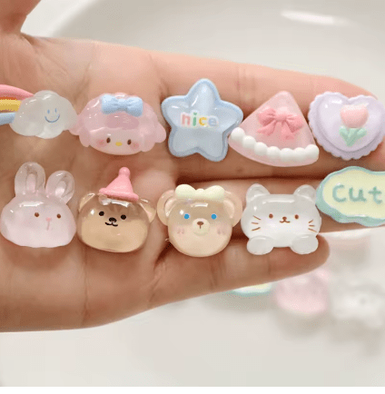 Dijes para zapatos de punto dibujos animados de decoración artesanal para zuecos, 10 piezas - Quierox - Tienda Online